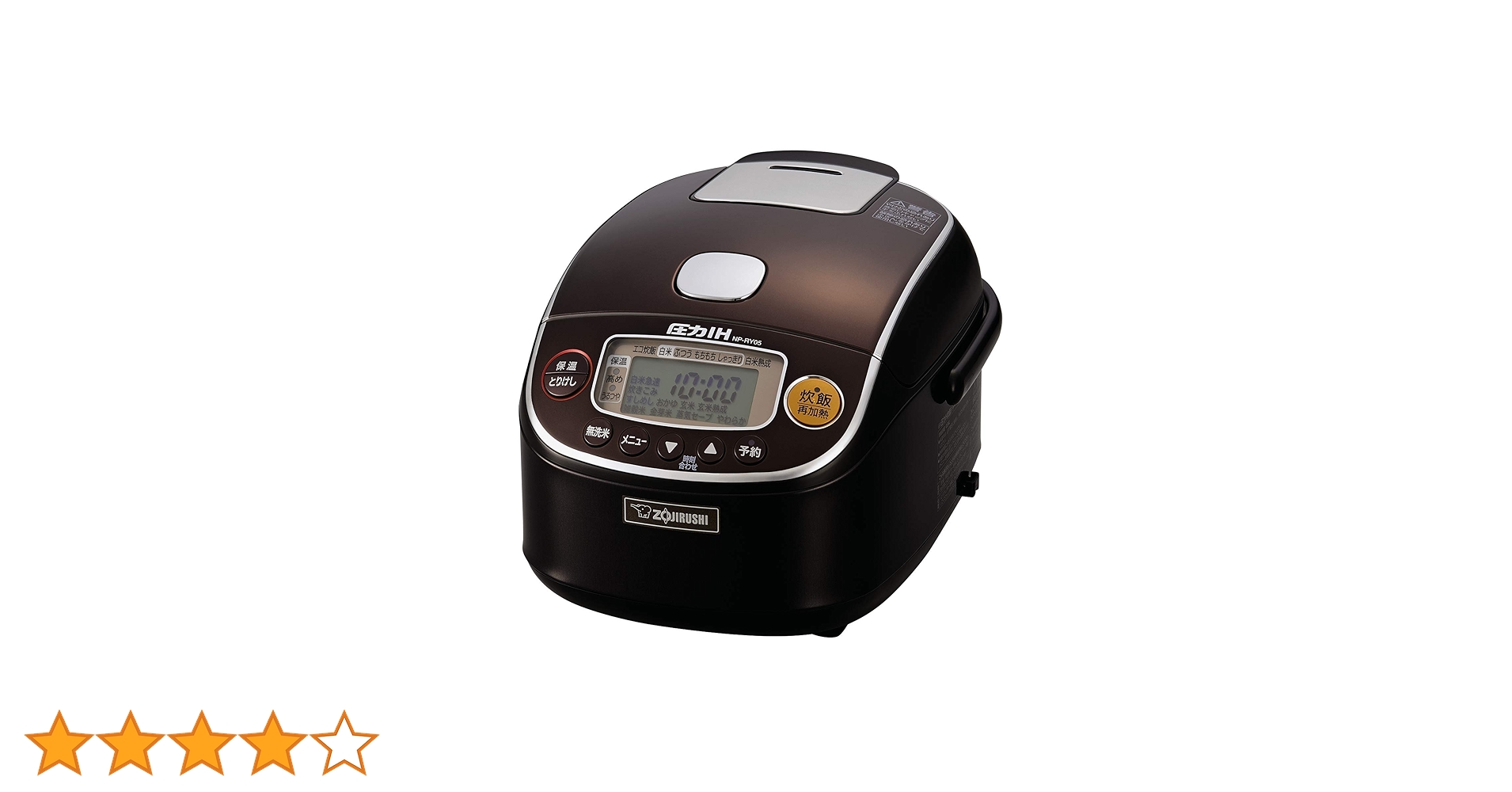 Amazon | 象印マホービン 炊飯器 3合 ダークブラウン NP-RY05-TD